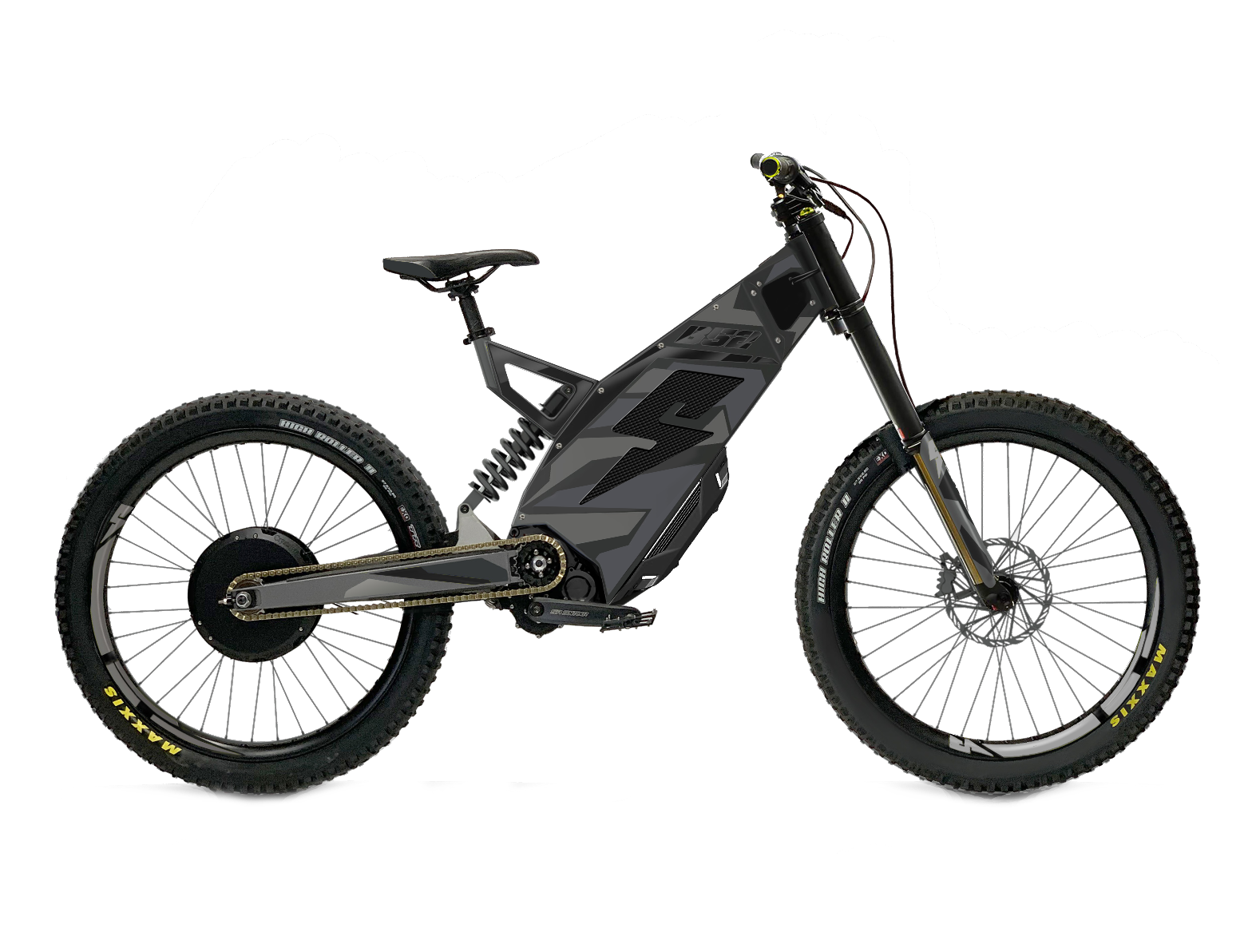 Stealth B52 Bomber Electric Bike Free Express UK Delivery Ride + Glide