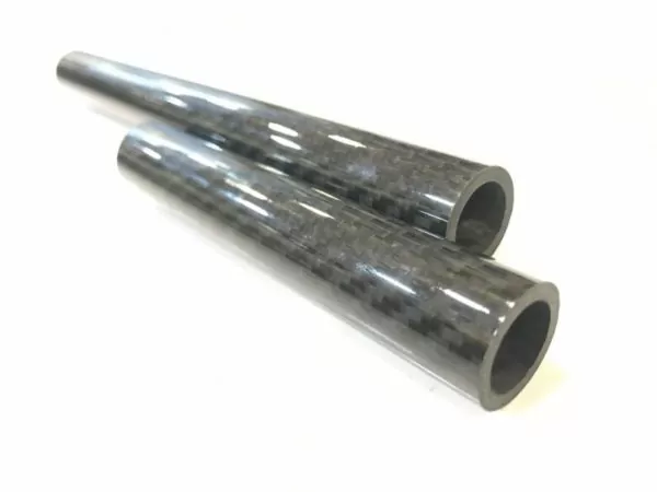 22mm Carbon Fibre Tube for lighting mounts on electric scooters