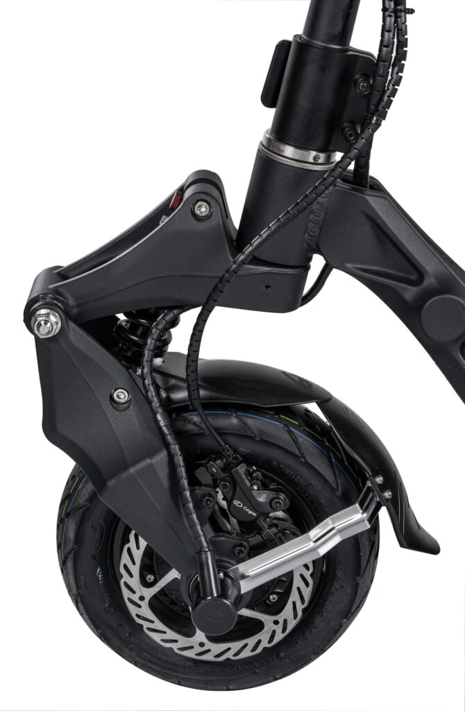 Nami Blast Max Electric Scooter Front Wheel and Suspension