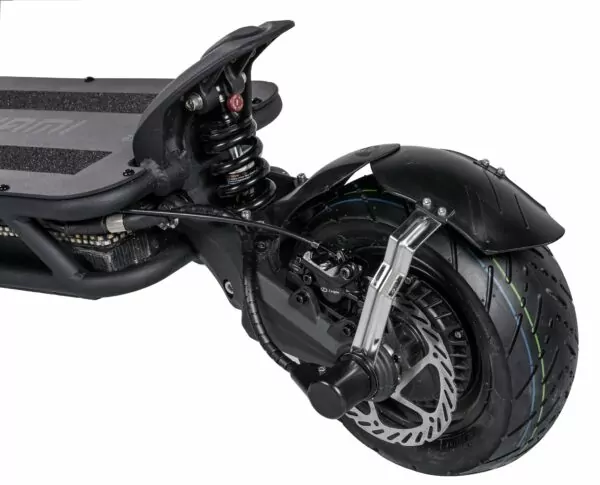 Nami Blast Max Electric Scooter Rear Wheel and Suspension