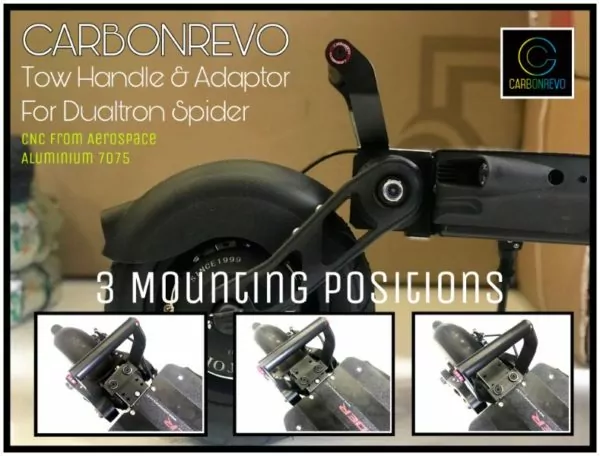 Carbon revo adaptor plate electric scooter dualtron eagle spider raptor2