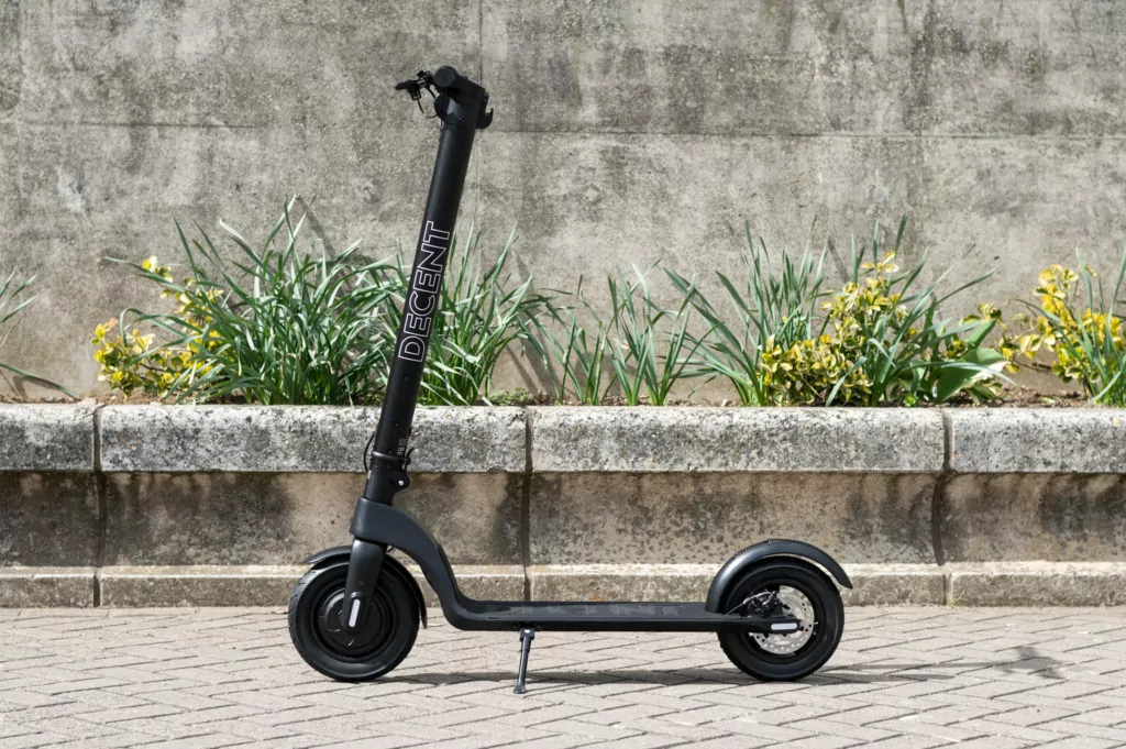 Decetn One Electric Scooter | Lifestyle Photo | Ride and Glide