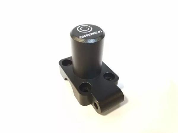 Carbonrevo Dualtron Stem Adaptor – V1A for electric scooters to have mountain bike handlebars pictured on a white background