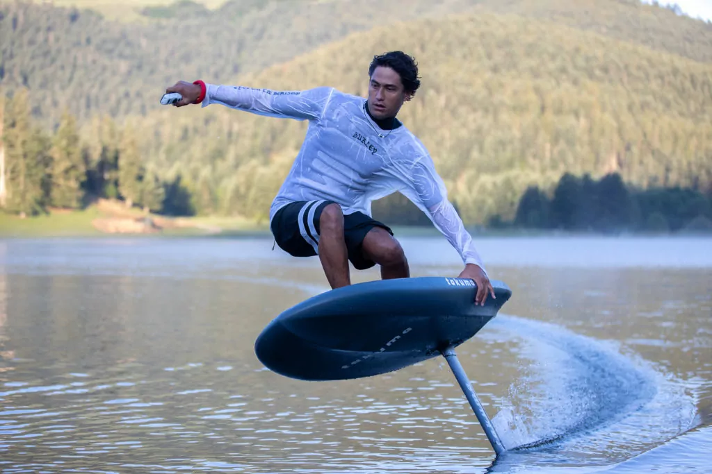 Takuma Carver 2 E-Foil Electric Surf Board Lifestyle Photo