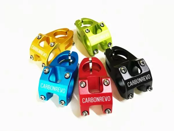 CARBONREVO ALUMINIUM STEM ADAPTER 31.8MM IN MULTI COLOURS FOR ELECTRIC SCOOTERS