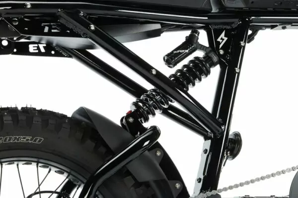 Super 73 ebike rx black suspension