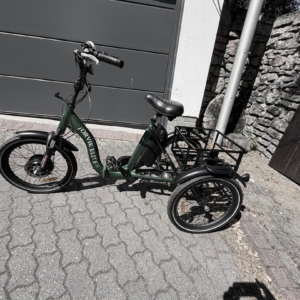 Jorvik Jet E Elite Low Step Through Electric Folding Tricycle