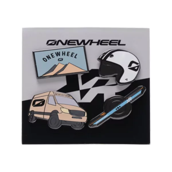 Onewheel electric skateboard Pint XR badges pin pack